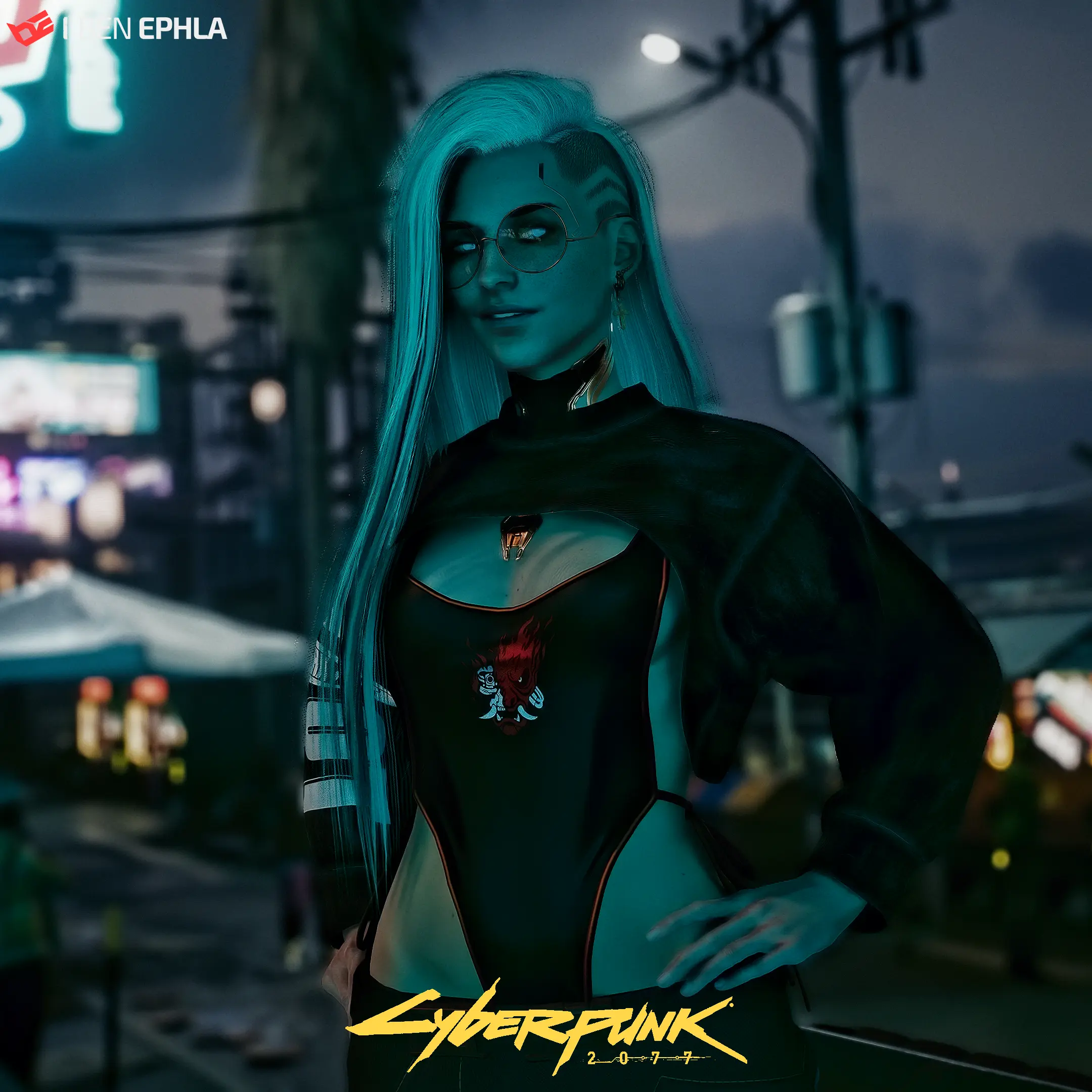 Peachu Samurai Swimsuit at Cyberpunk 2077 Nexus Mods and community