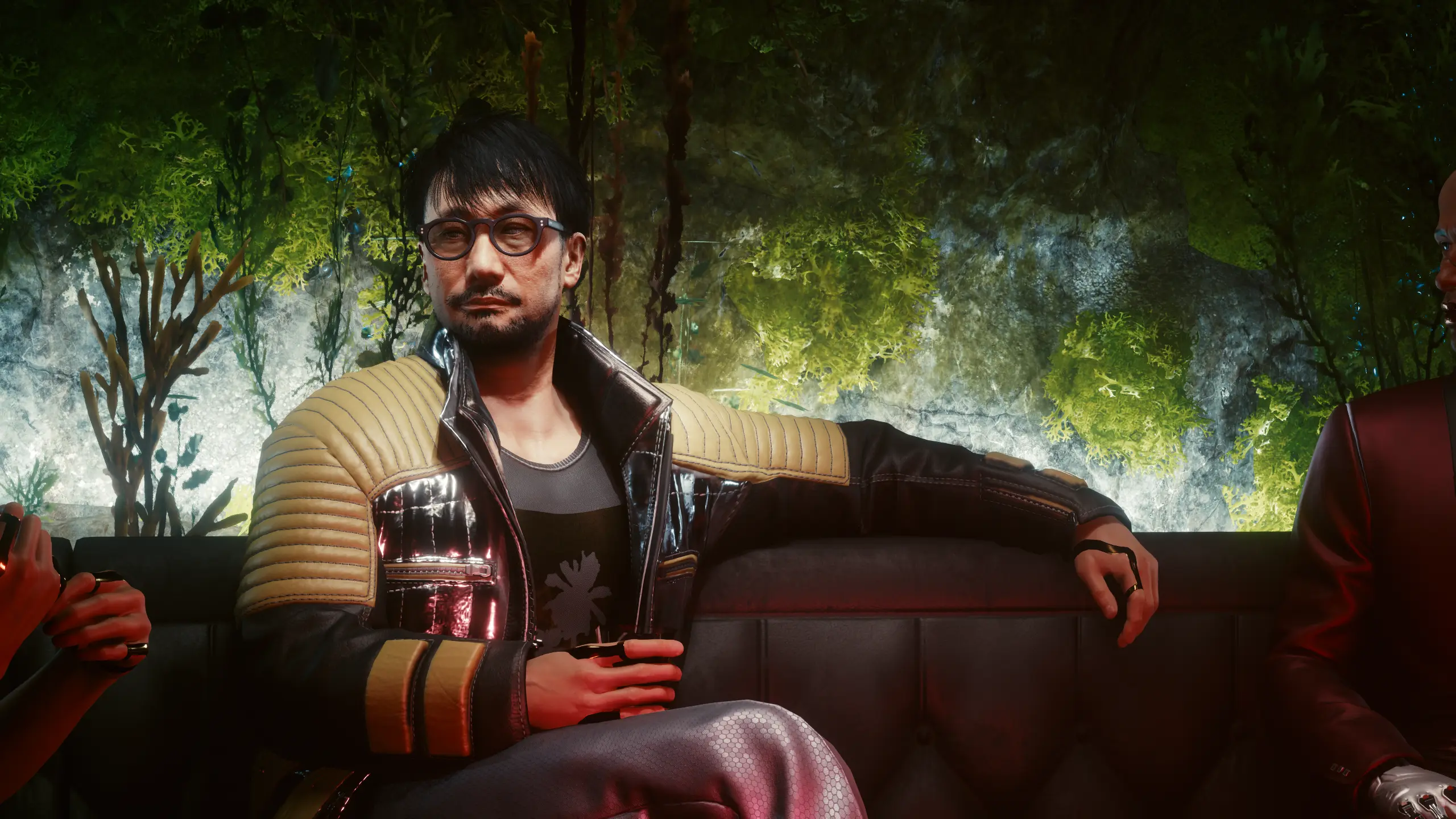 Hideo Kojima in the pixels at Cyberpunk 2077 Nexus - Mods and community