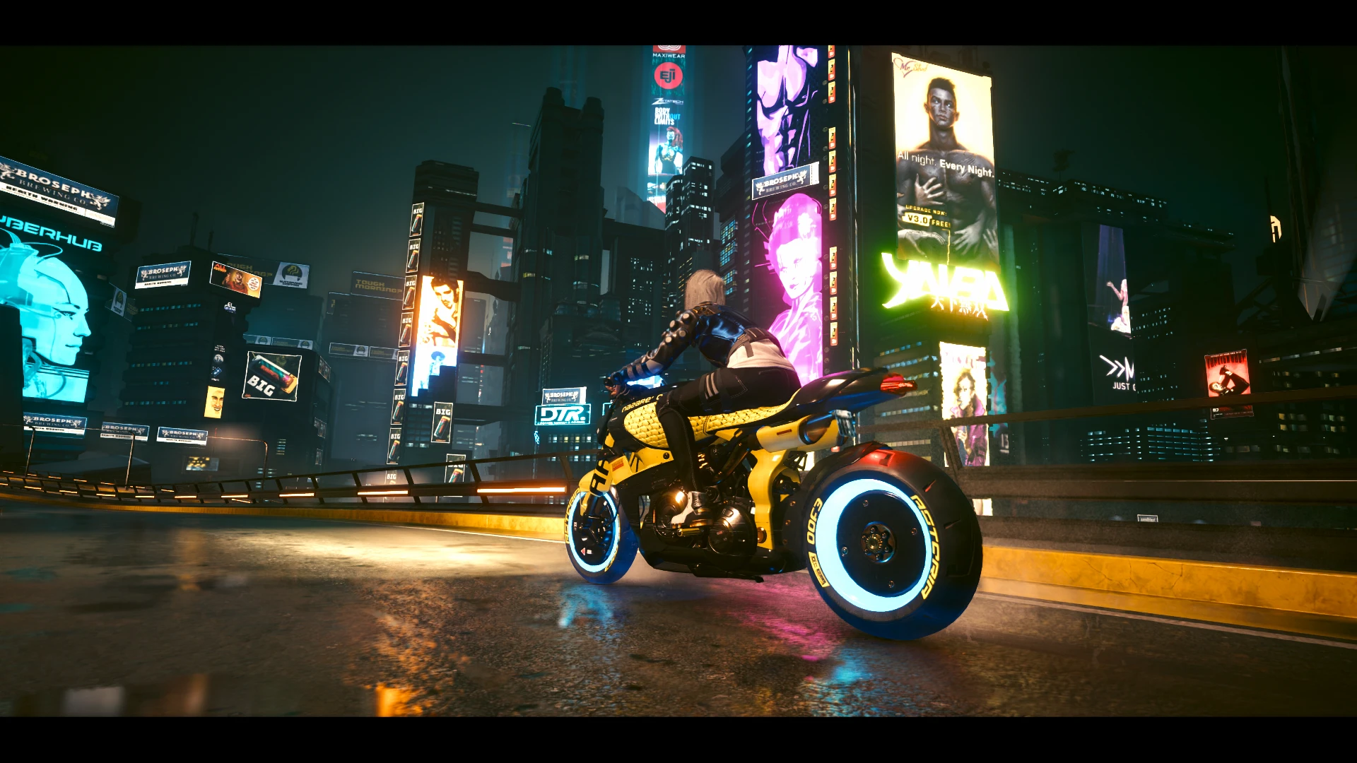 Late night cruisin at Cyberpunk 2077 Nexus - Mods and community