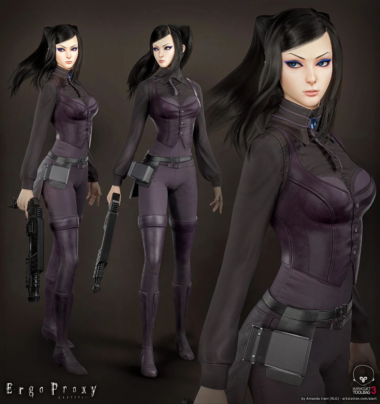 Re-L Mayer (Ergo Proxy) Character LORA - v1.0 Review