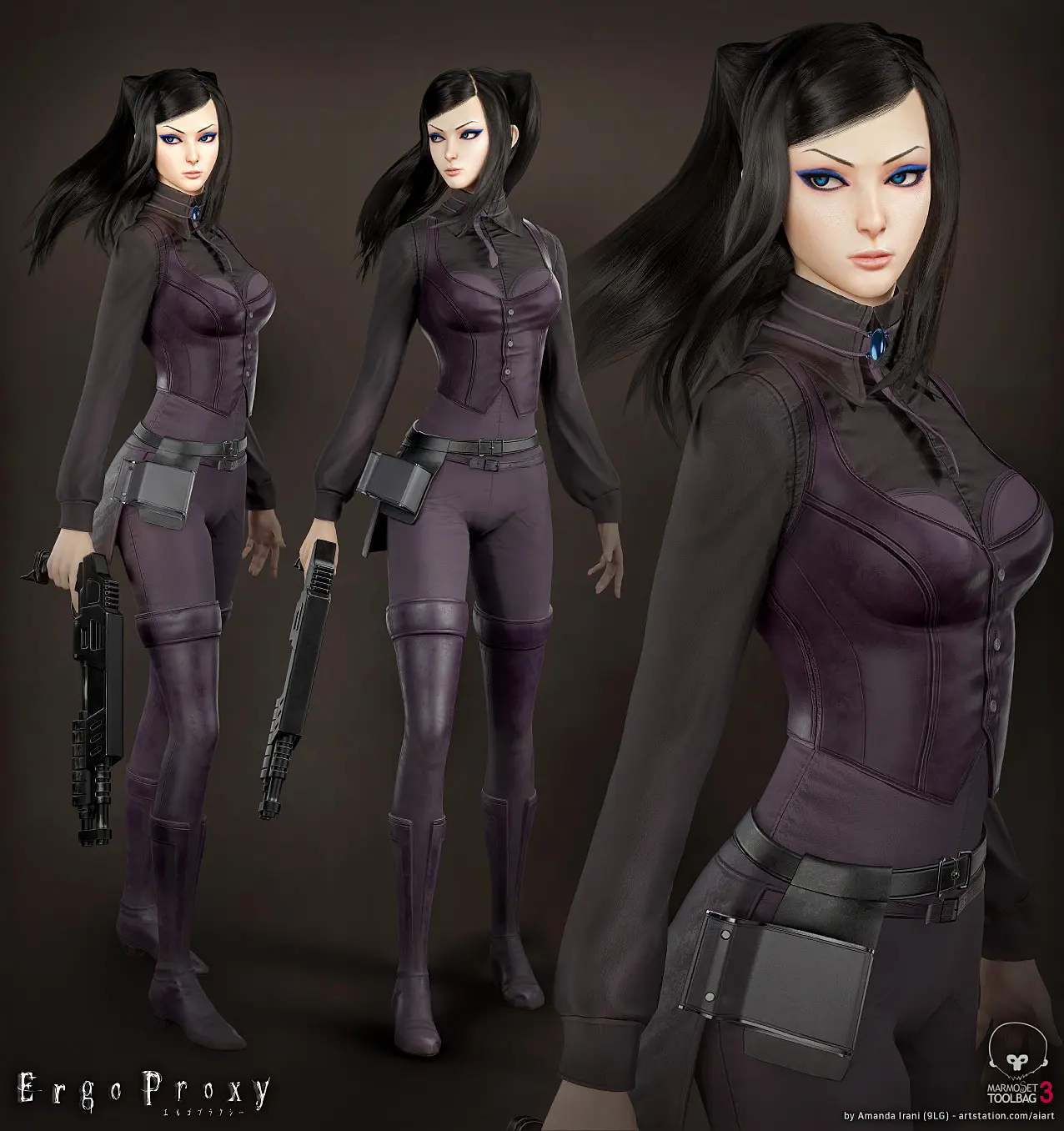 Re-L Mayer (Ergo Proxy) Character LORA - v1.0 Review