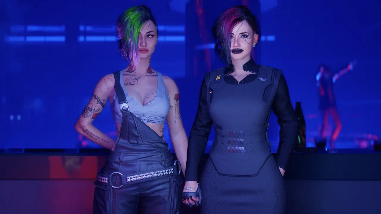 V And Judy At Cyberpunk 2077 Nexus - Mods And Community