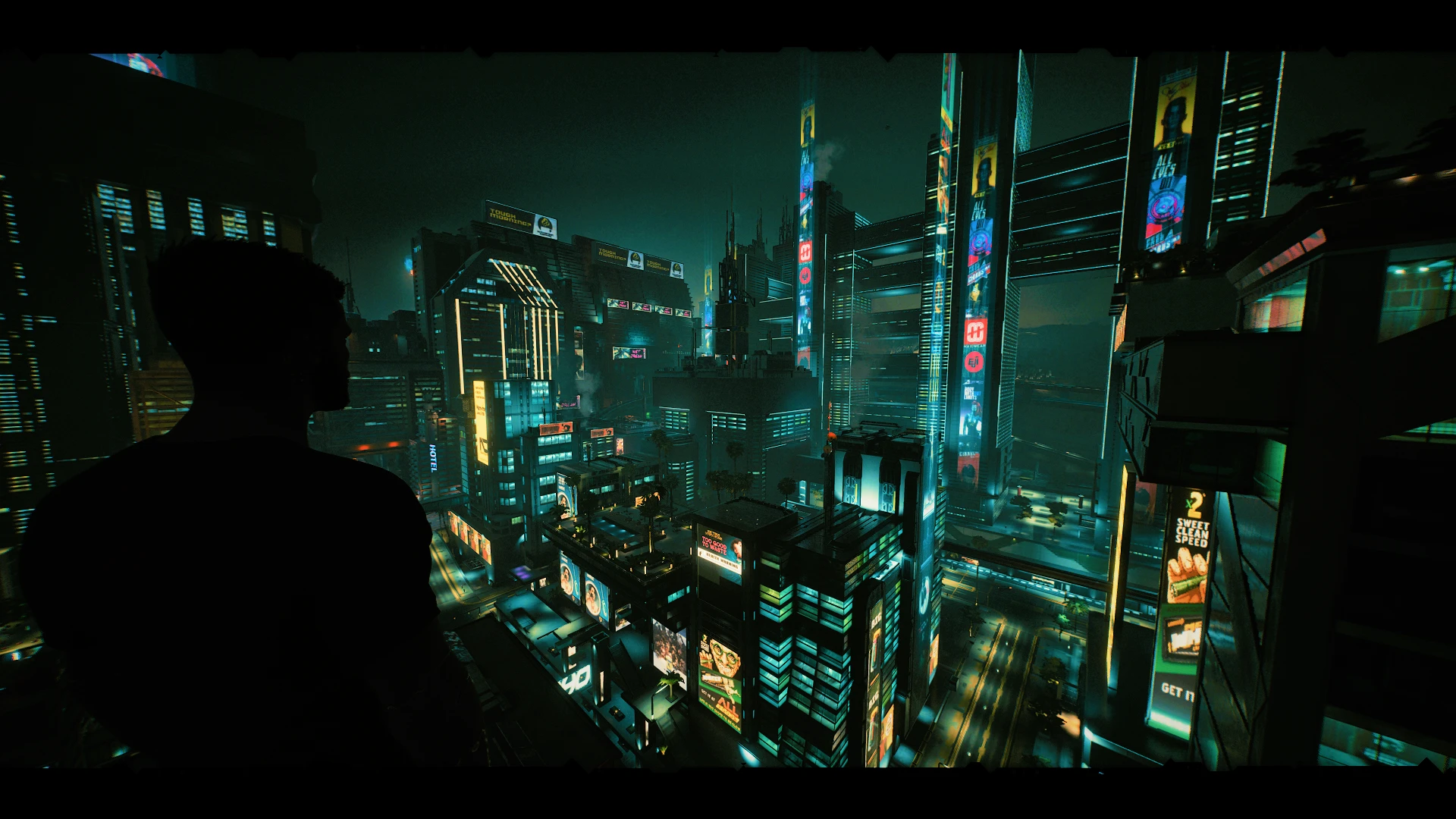 Night City Wallpaper 1080p at Cyberpunk 2077 Nexus - Mods and