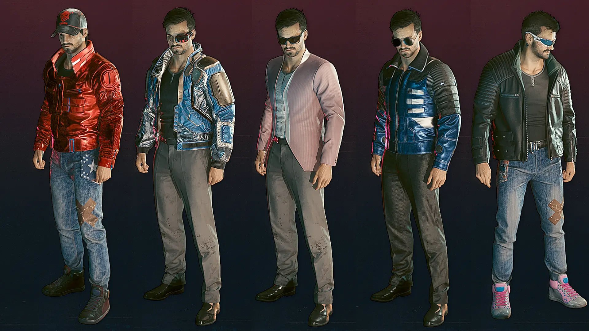 My V's outfit coordination at Cyberpunk 2077 Nexus - Mods and community