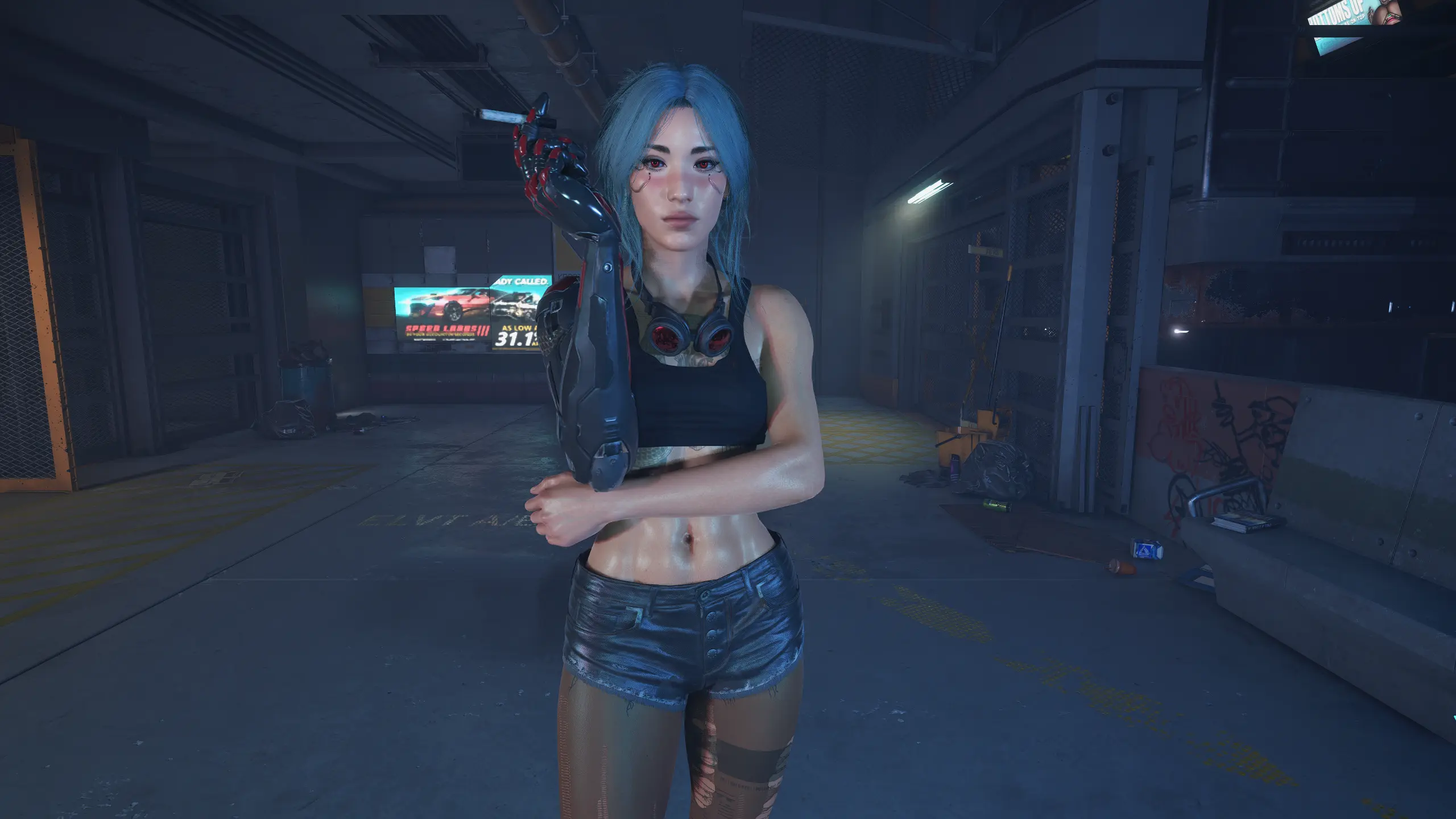 Smoke Break at Cyberpunk 2077 Nexus - Mods and community