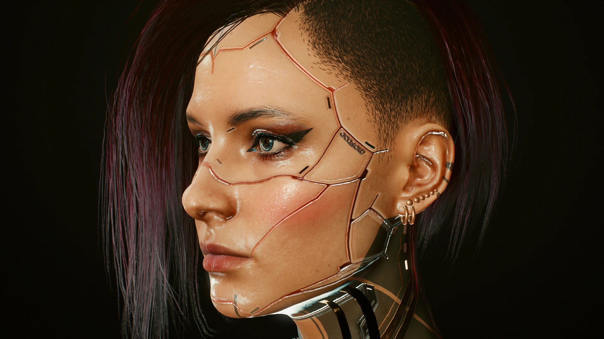 Cyberpunk 2077 face cyberware