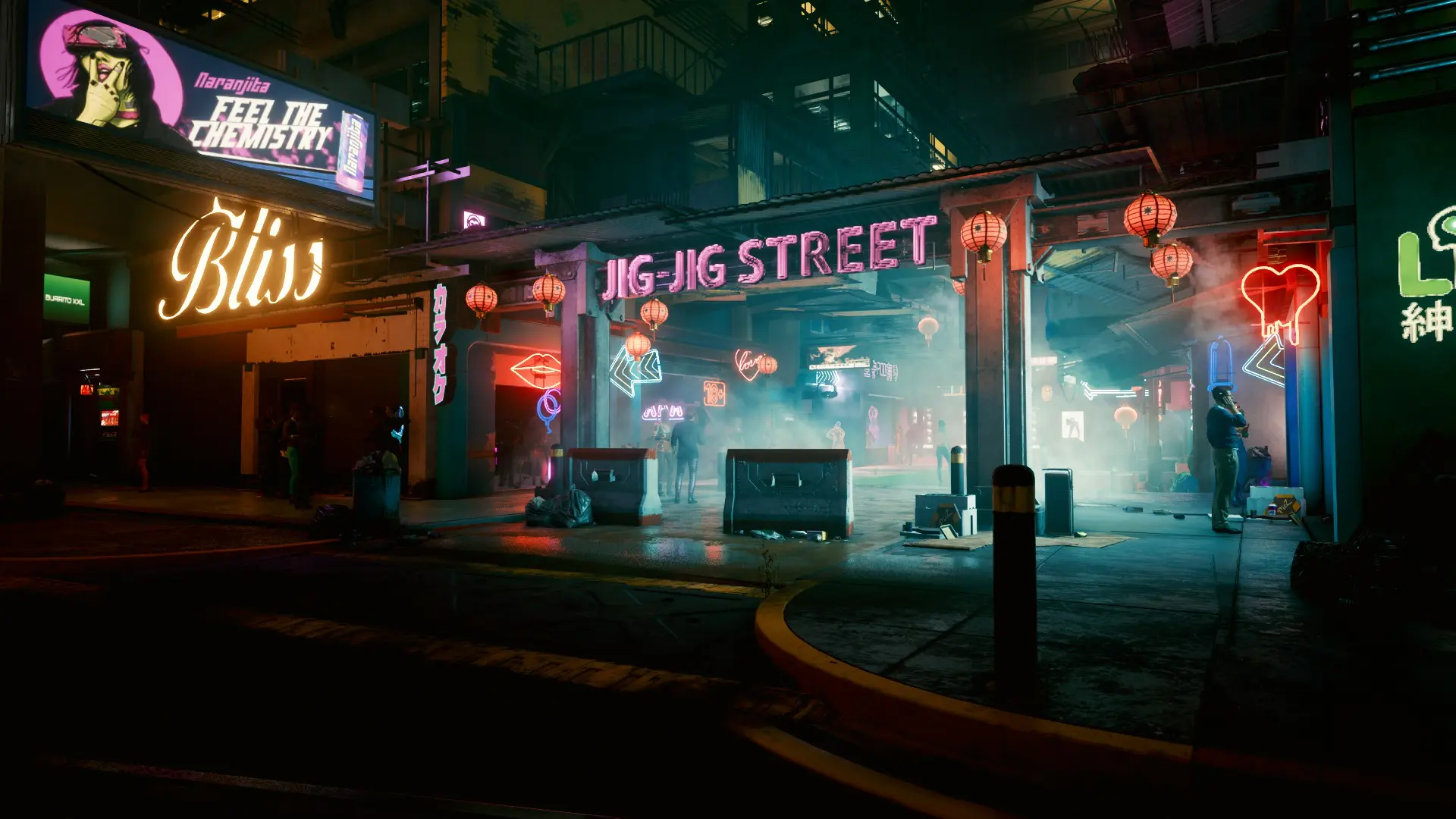 Cyberpunk 2077 jig jig street map