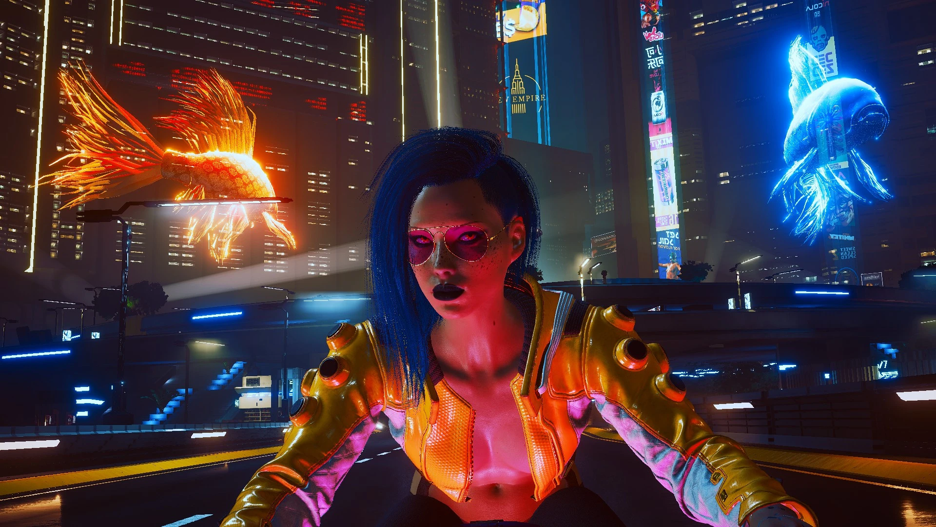 neon v and fish at Cyberpunk 2077 Nexus - Mods and community