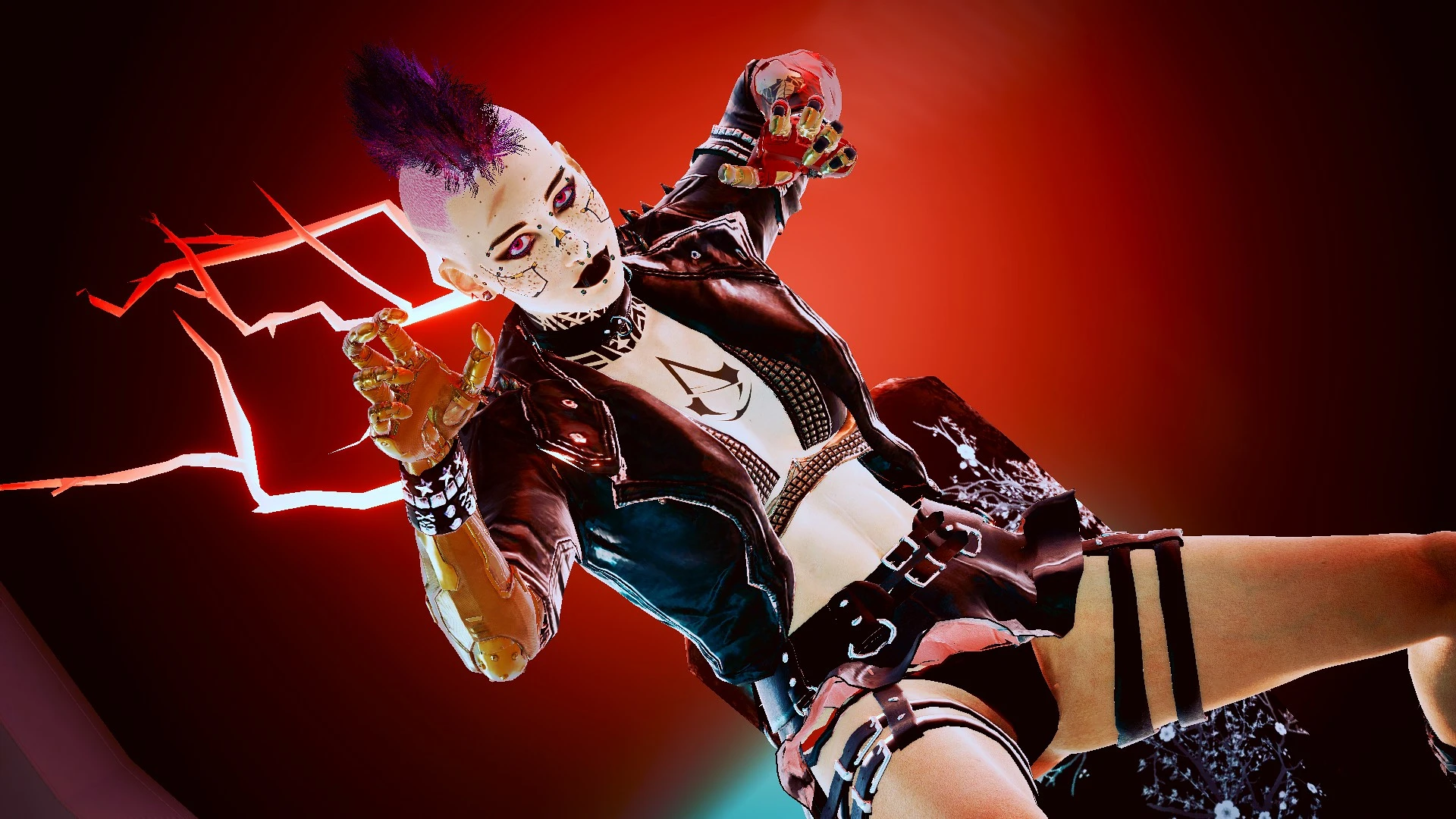 Kung Fu Girl Cyberpunk 2077 Live Wallpaper - WallpaperWaifu