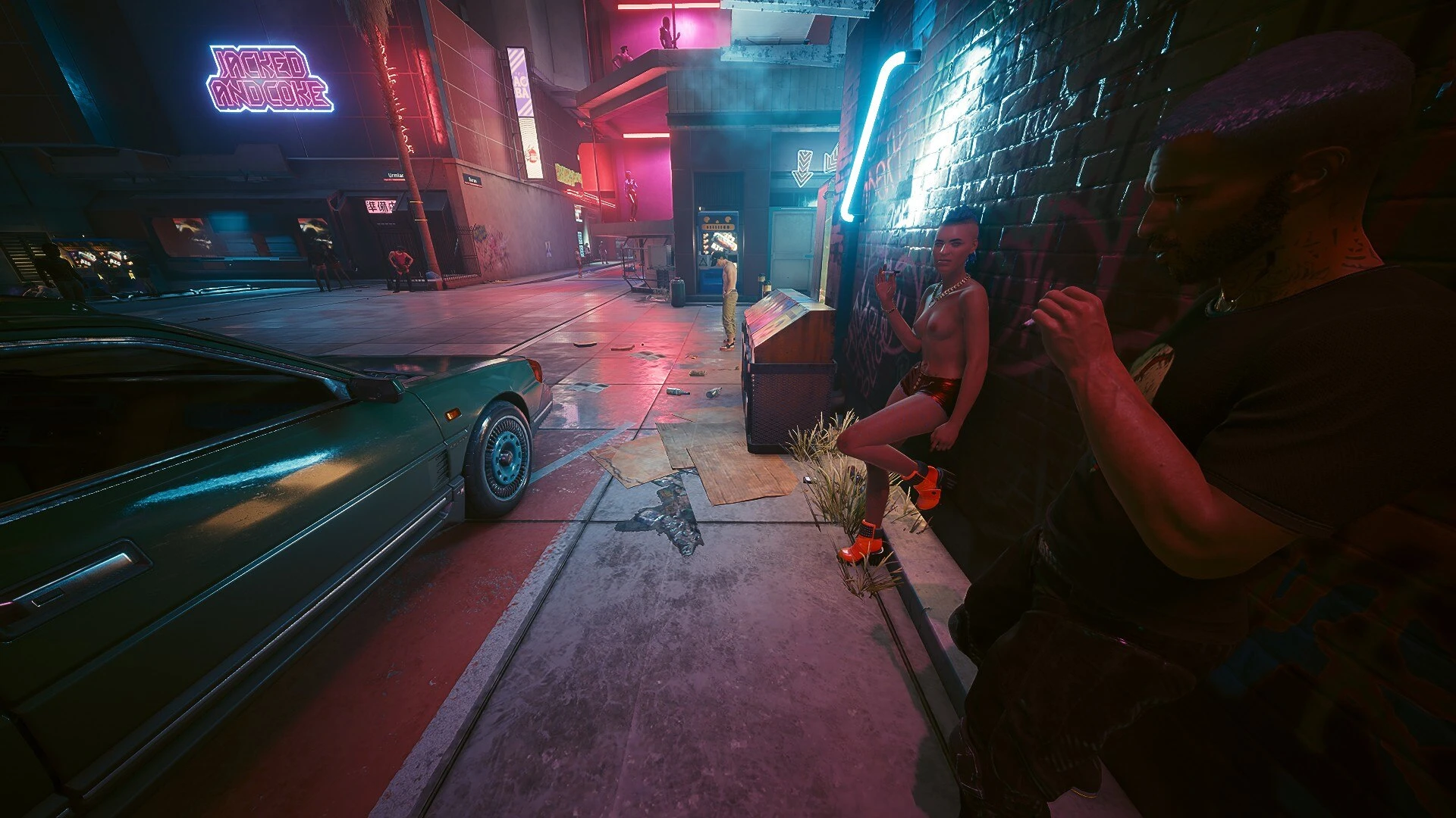 Smoke Break at Cyberpunk 2077 Nexus - Mods and community