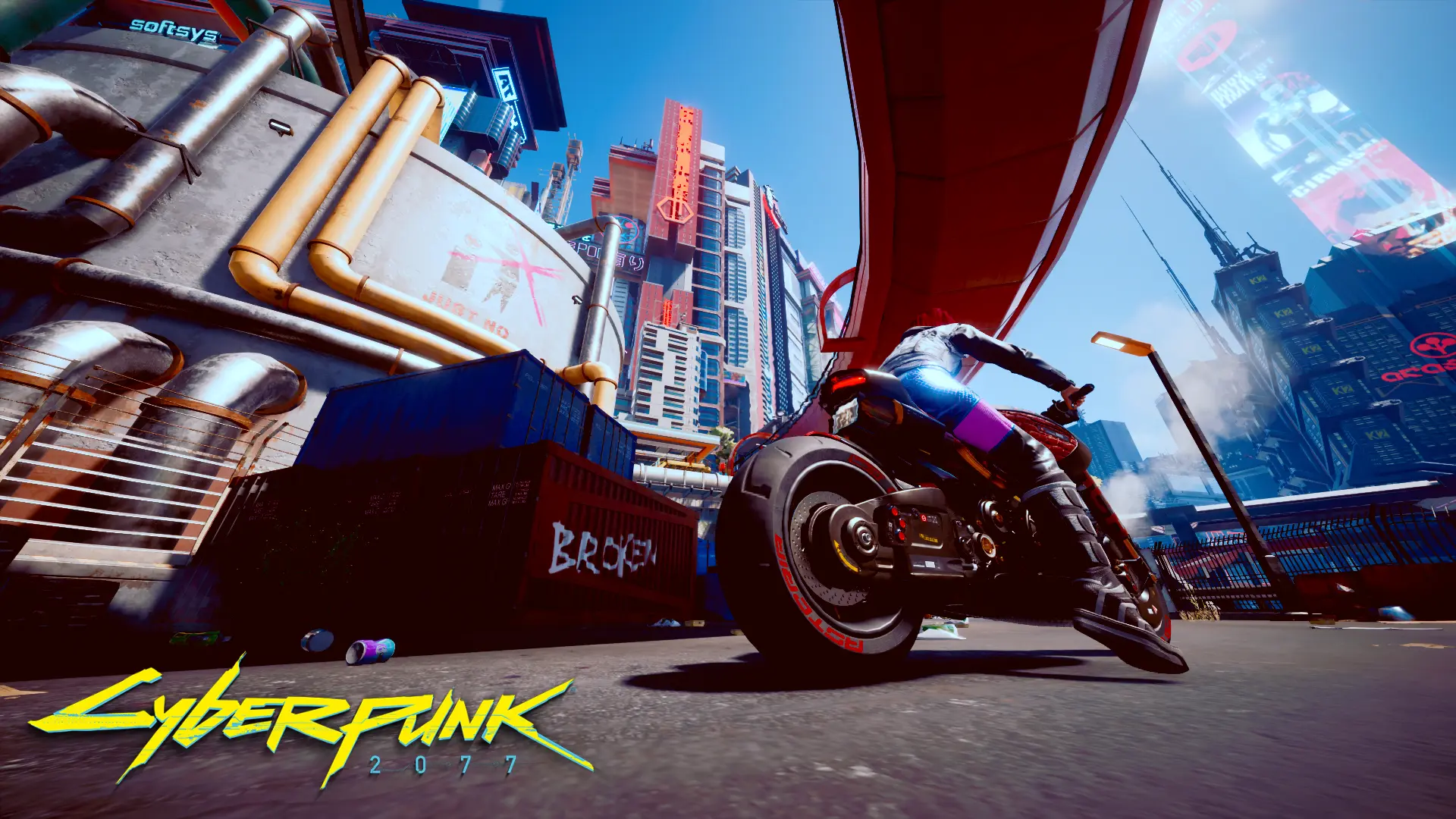 Cyberpunk 2077 Bike 4K HD Wallpapers, HD Wallpapers