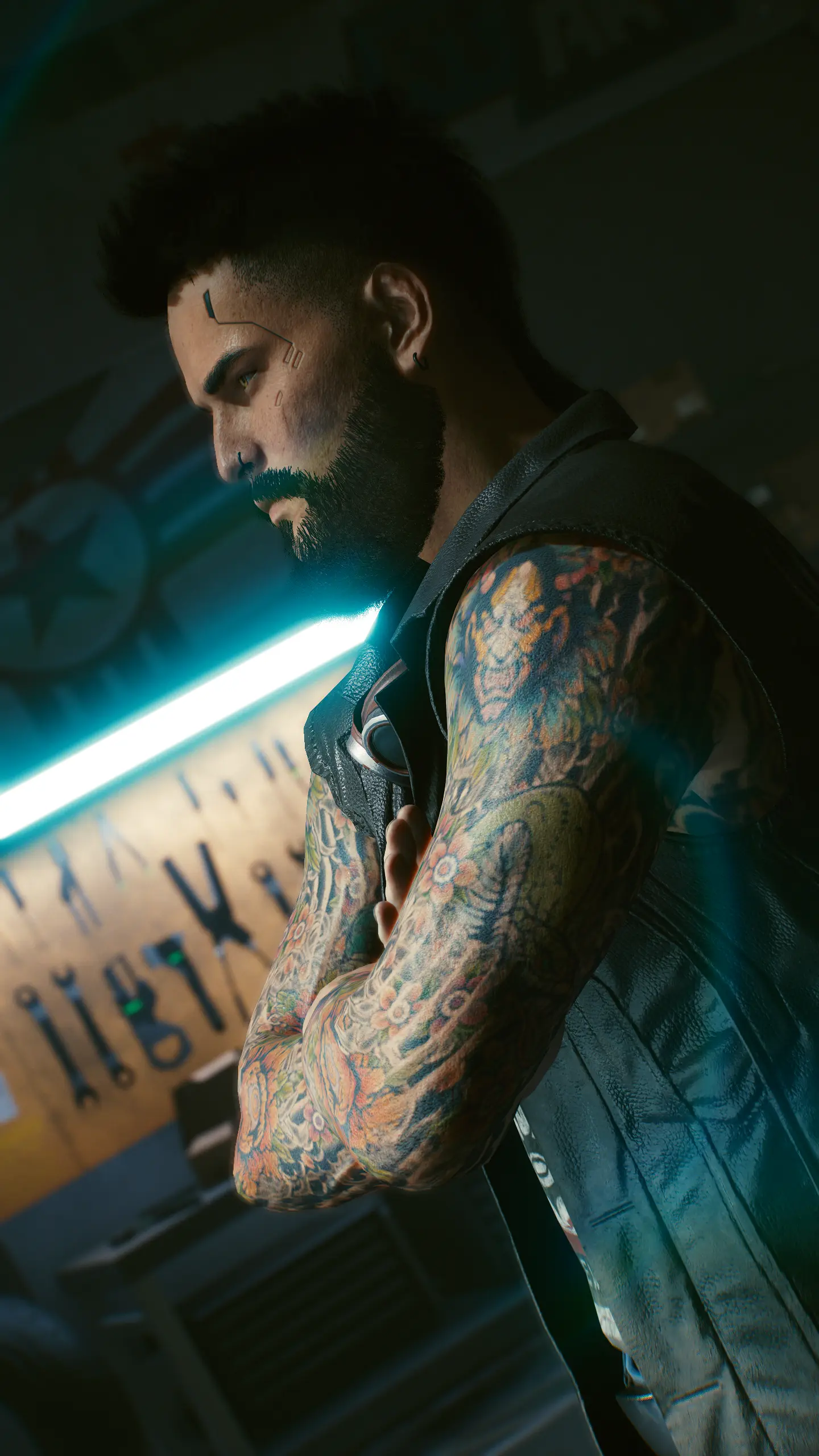 Pin by Vanis on superheros | Neck tattoo for guys, Jacket outfit women,  Beautiful men