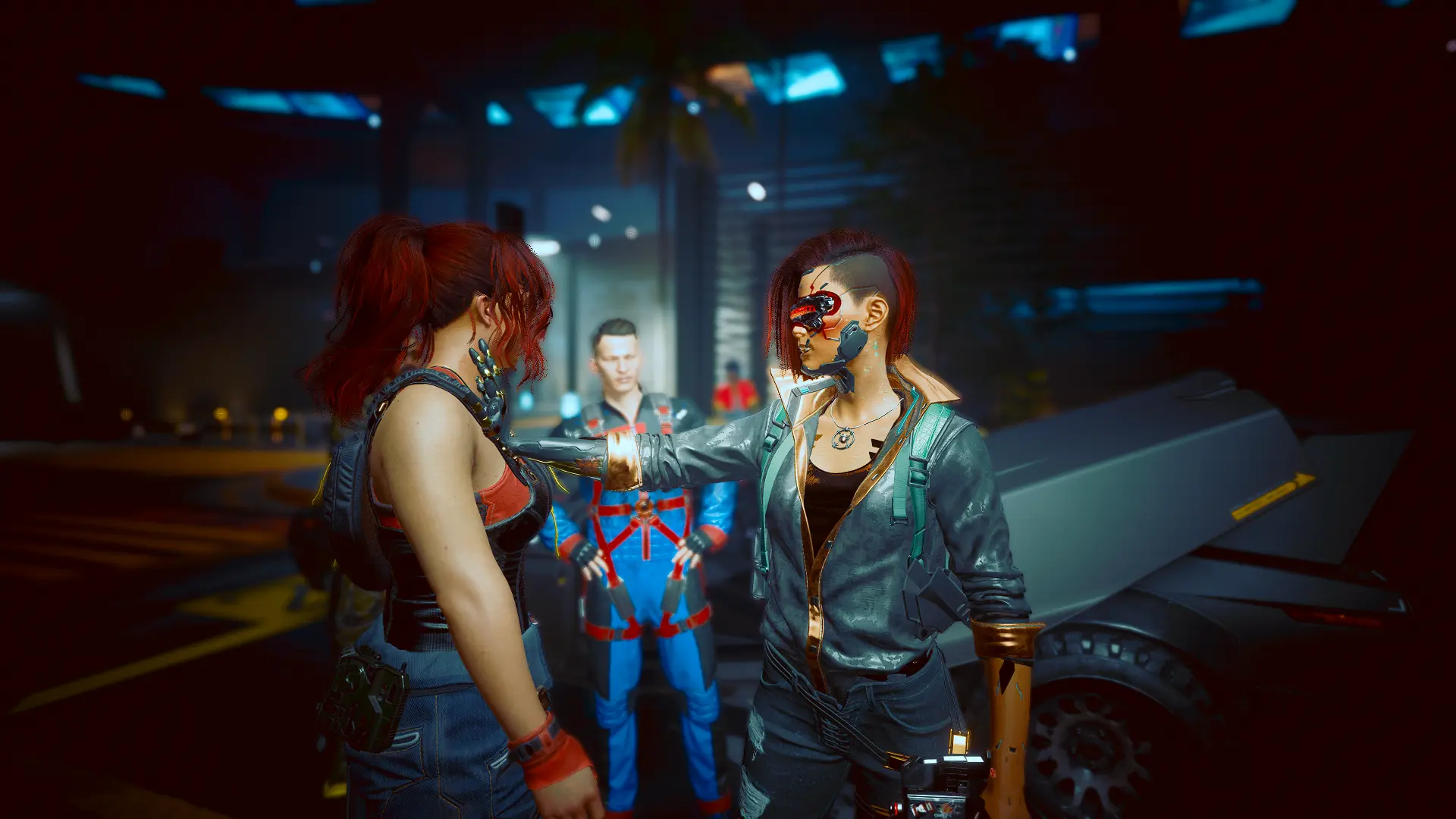 Red Hair Woman Cosplay Cyberpunk 4K HD Cyberpunk 2077 Wallpapers, HD  Wallpapers