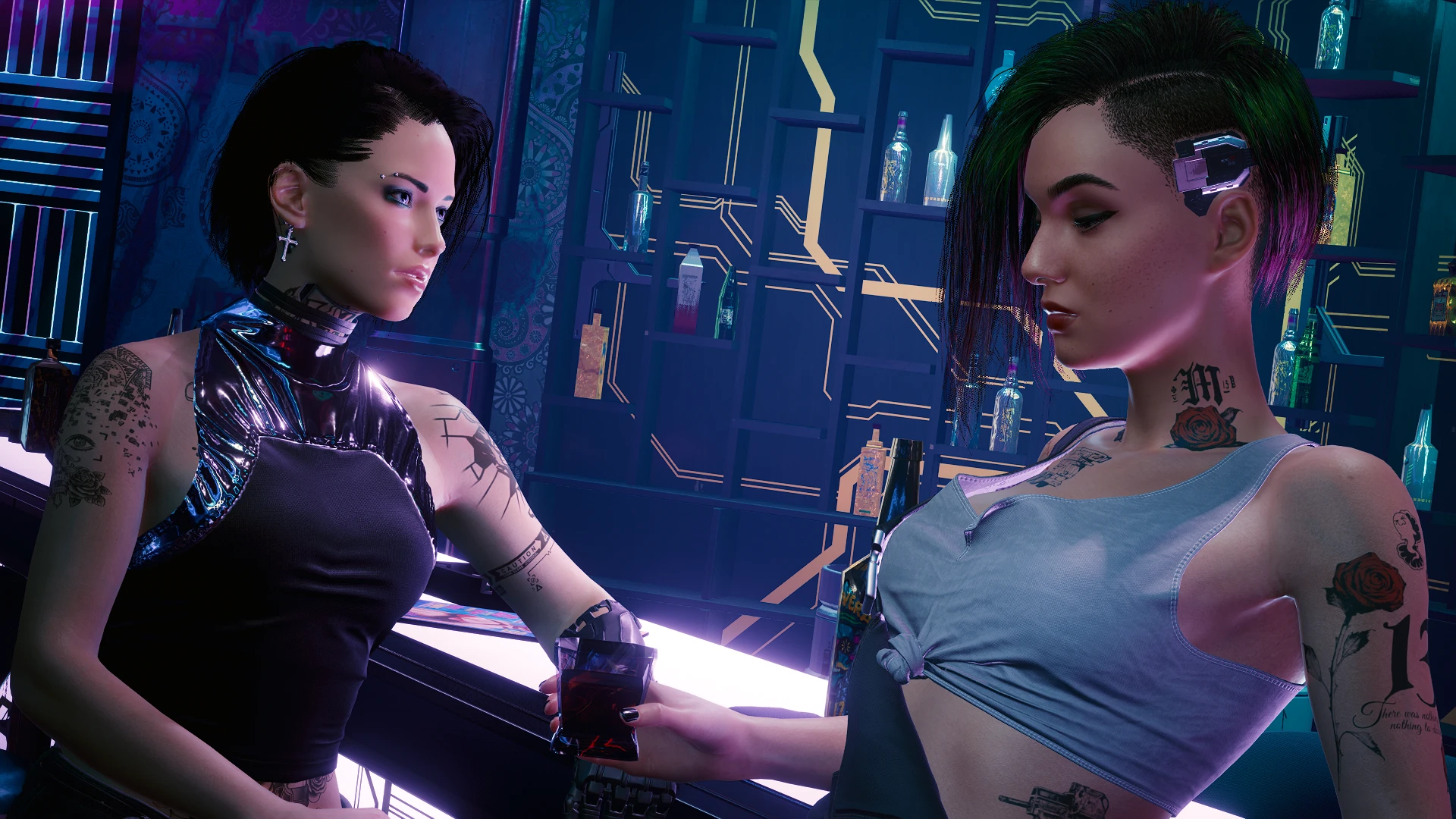 V and Judy at Cyberpunk 2077 Nexus - Mods and community