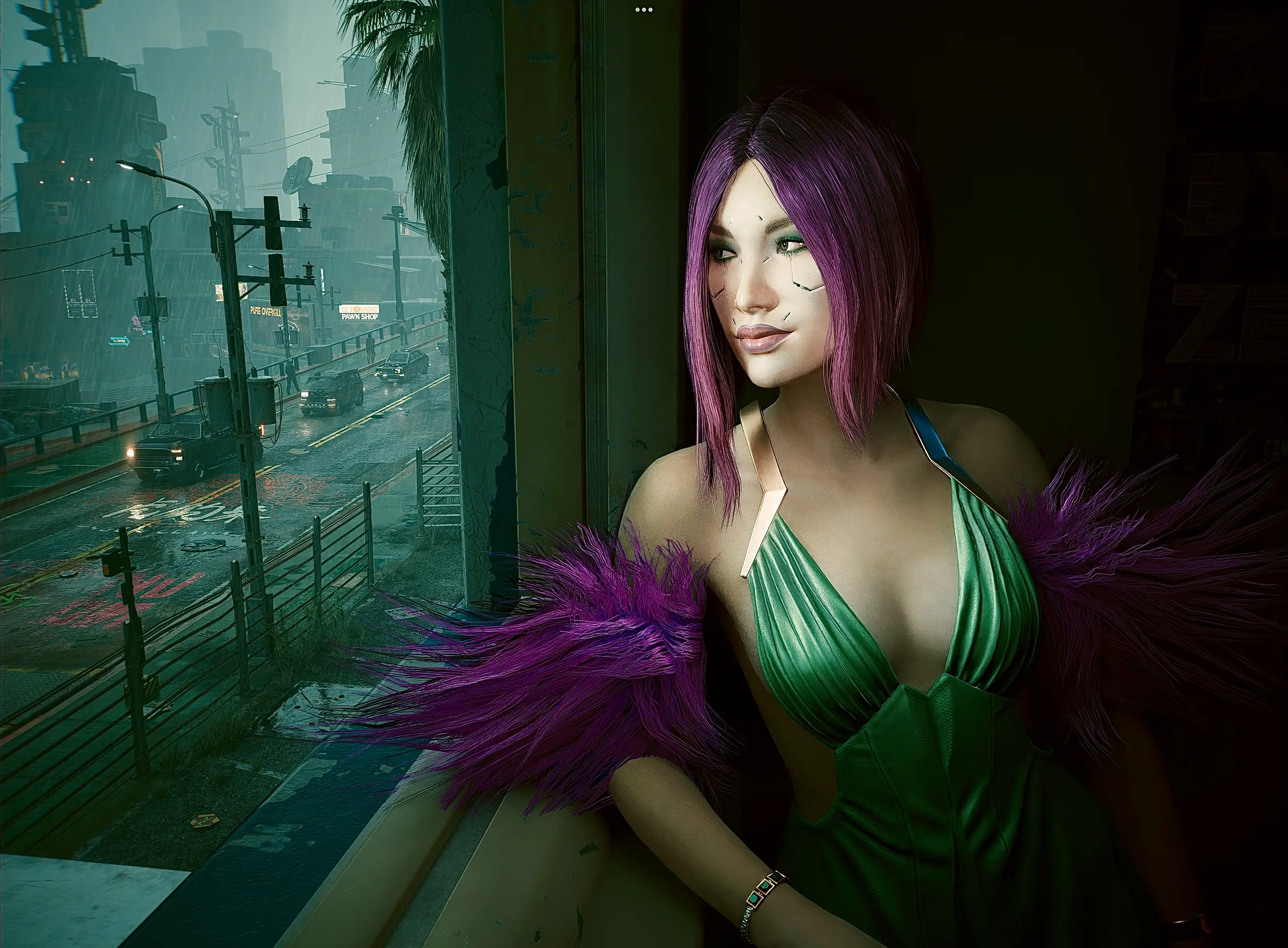 A rainy day with So Mi - I at Cyberpunk 2077 Nexus - Mods and community