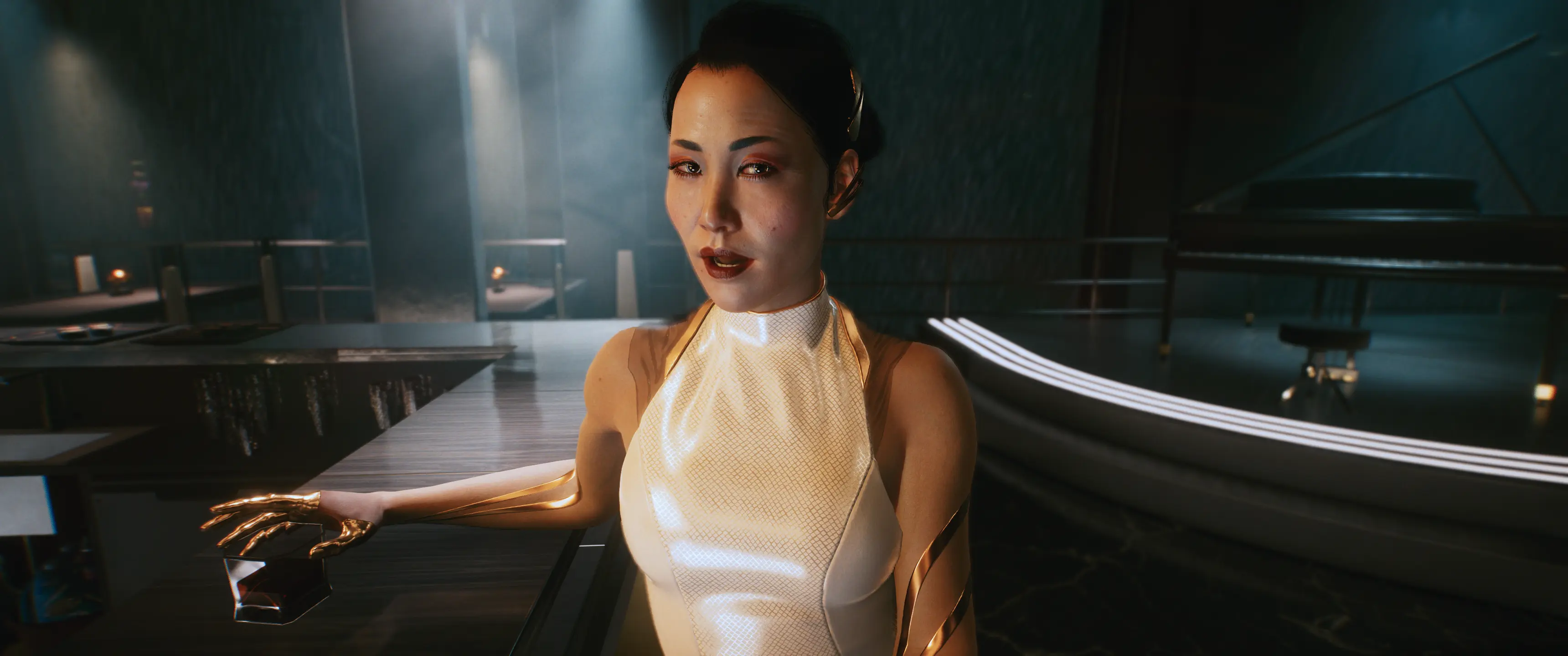 Cyberpunk 2077 PhotoMode - Hanako Arasaka at Cyberpunk 2077 Nexus ...