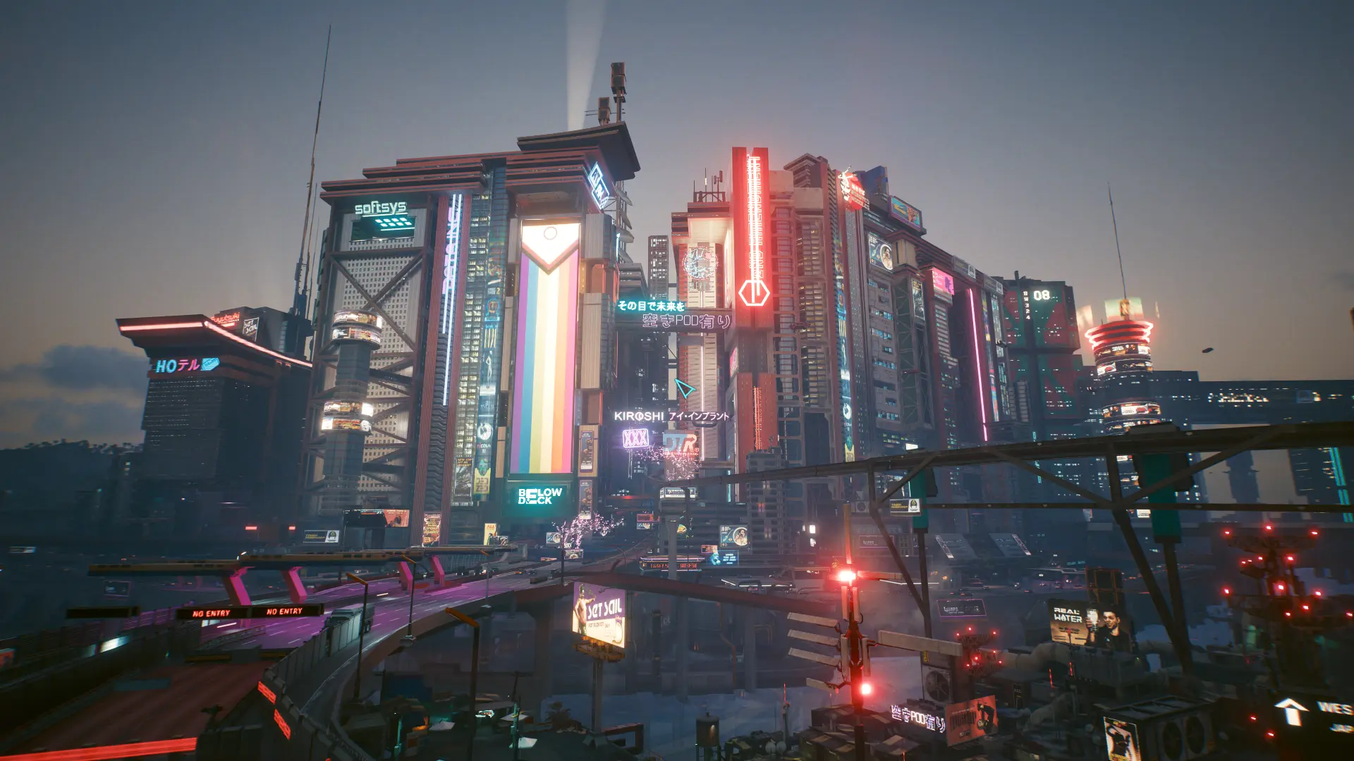 Night City Wallpaper 1080p at Cyberpunk 2077 Nexus - Mods and