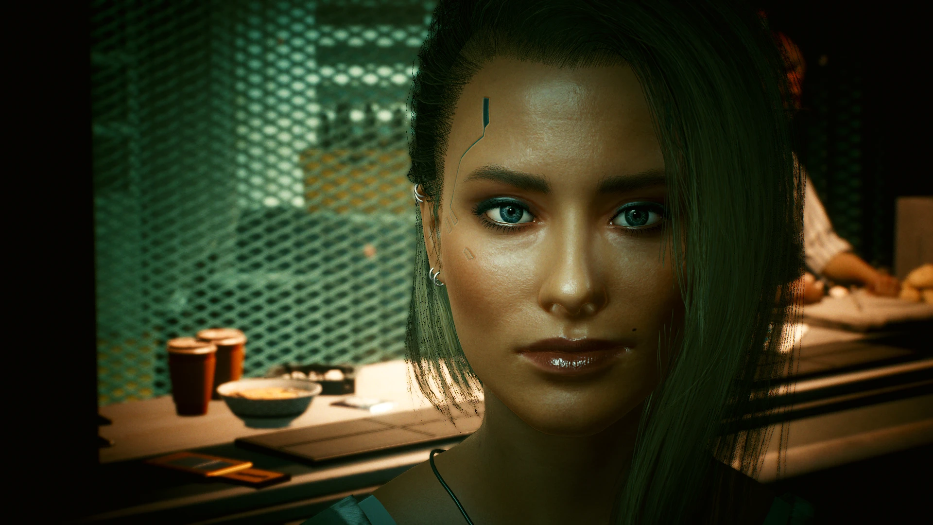 Blue eyes at Cyberpunk 2077 Nexus - Mods and community