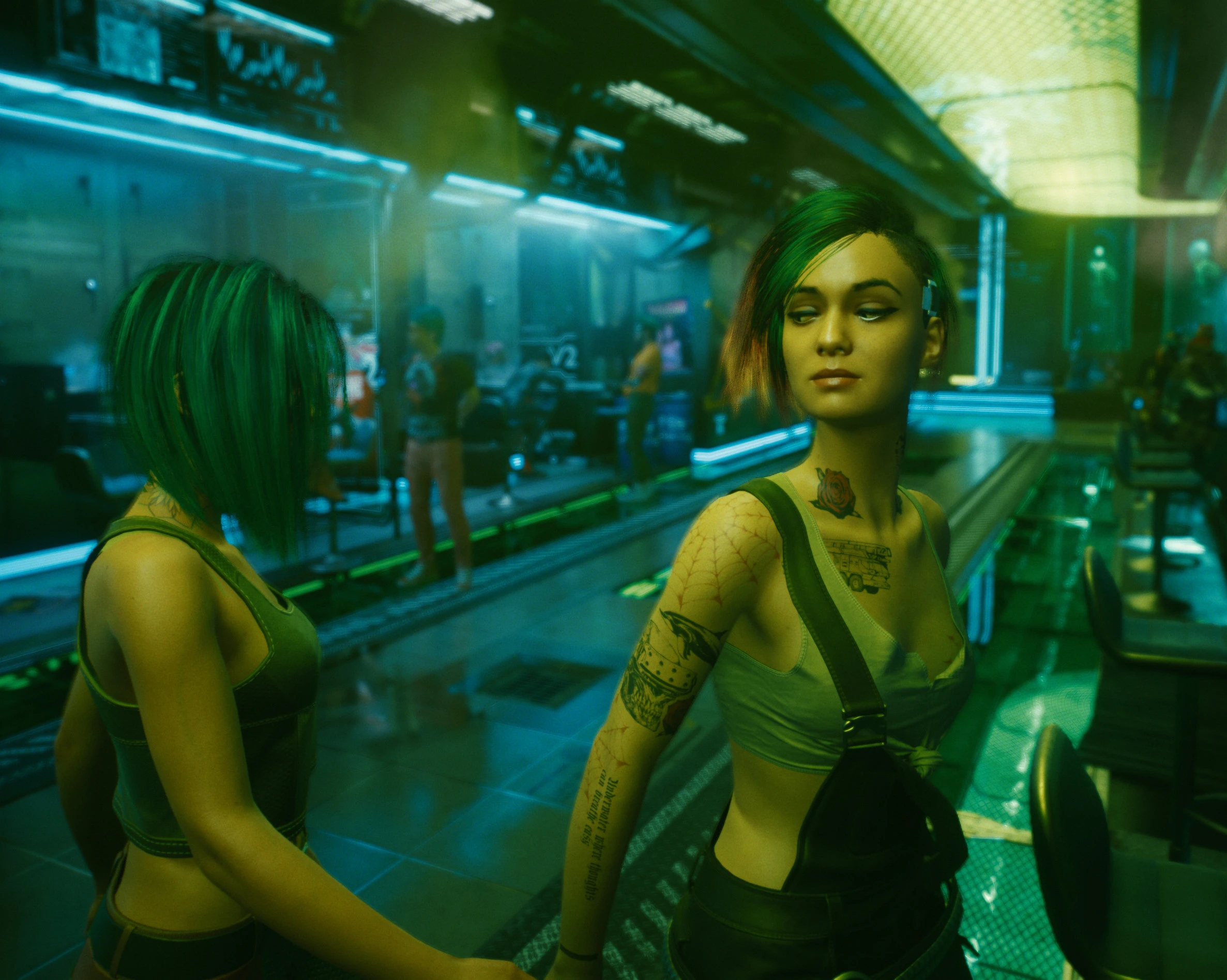 Take Her Down To Afterlife At Cyberpunk 2077 Nexus Mods And Community