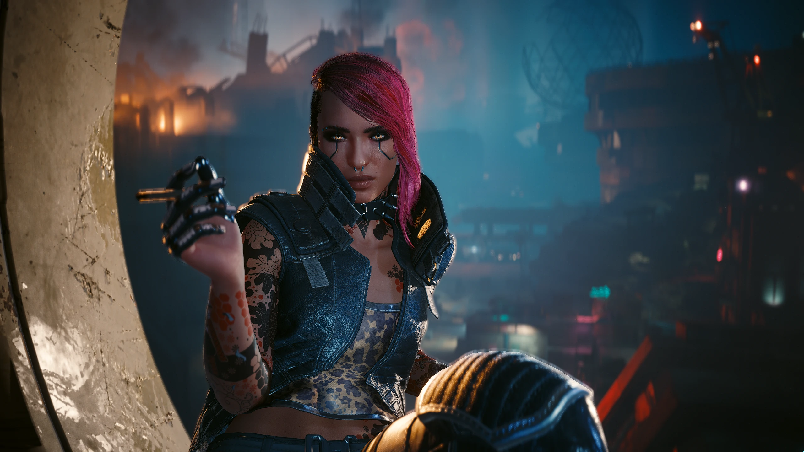 She Smokes For Johnny At Cyberpunk 2077 Nexus Mods And Community