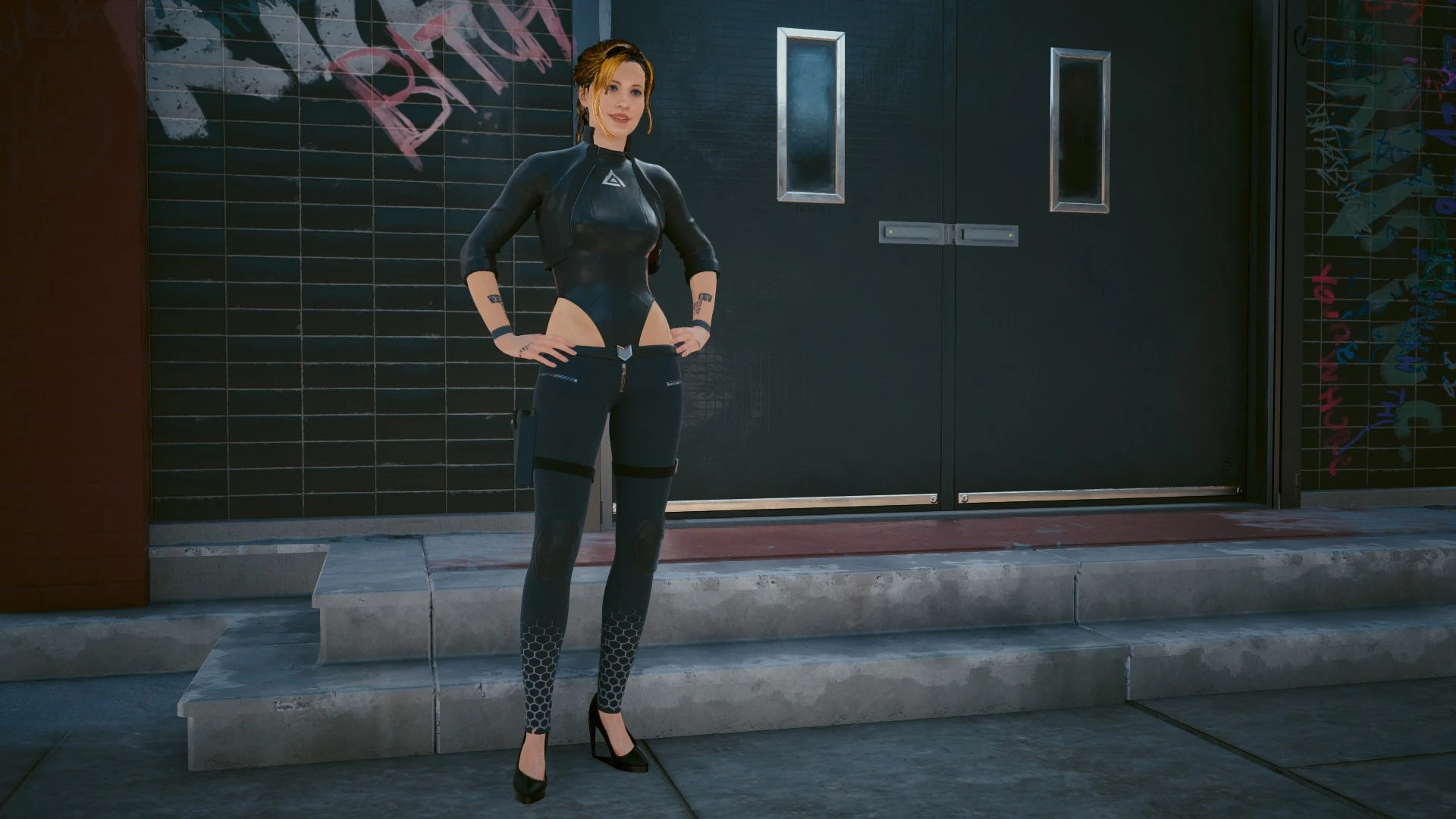 Claire Redfield at Cyberpunk 2077 Nexus - Mods and community