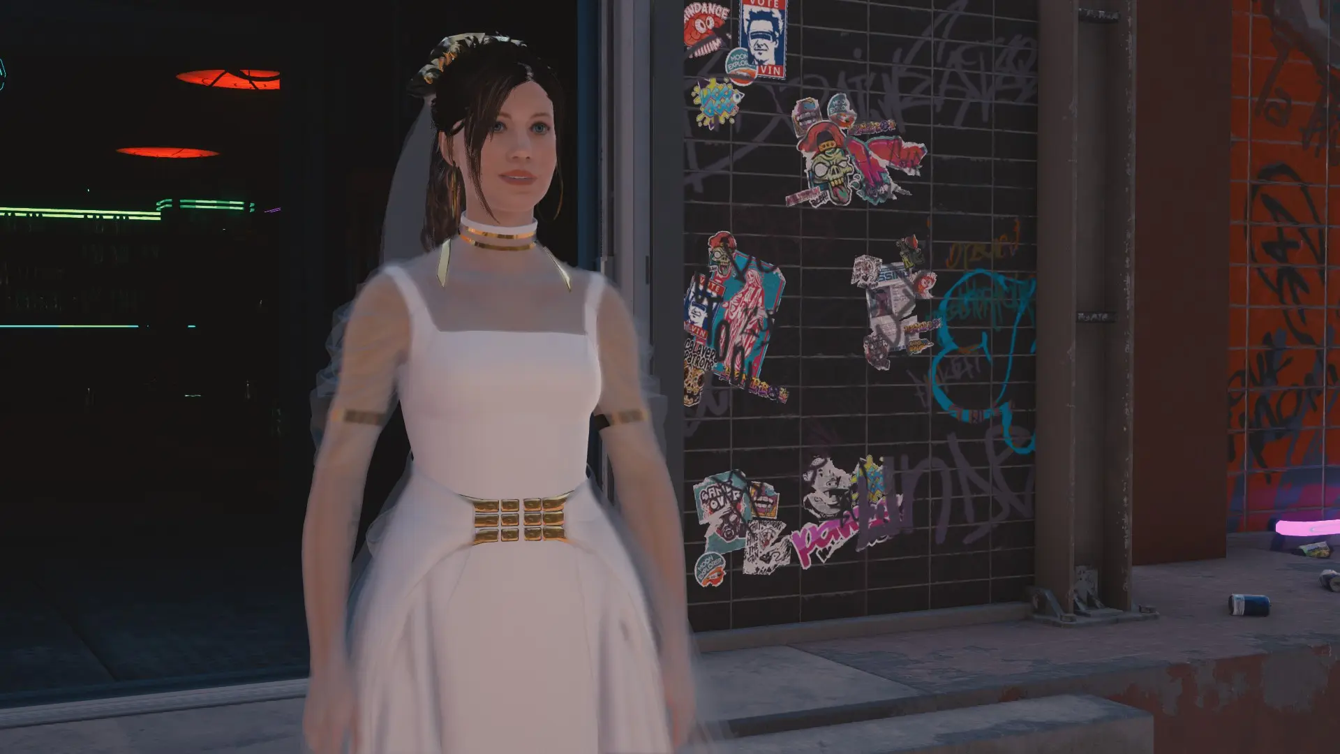 White Wedding Outfit at Cyberpunk 2077 Nexus Mods and community