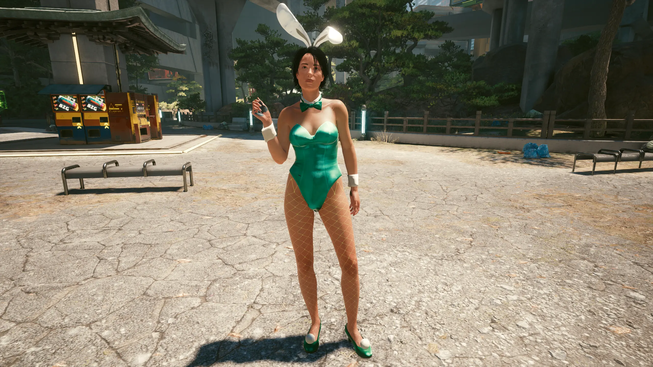 Bunny Outfit at Cyberpunk 2077 Nexus Mods and community