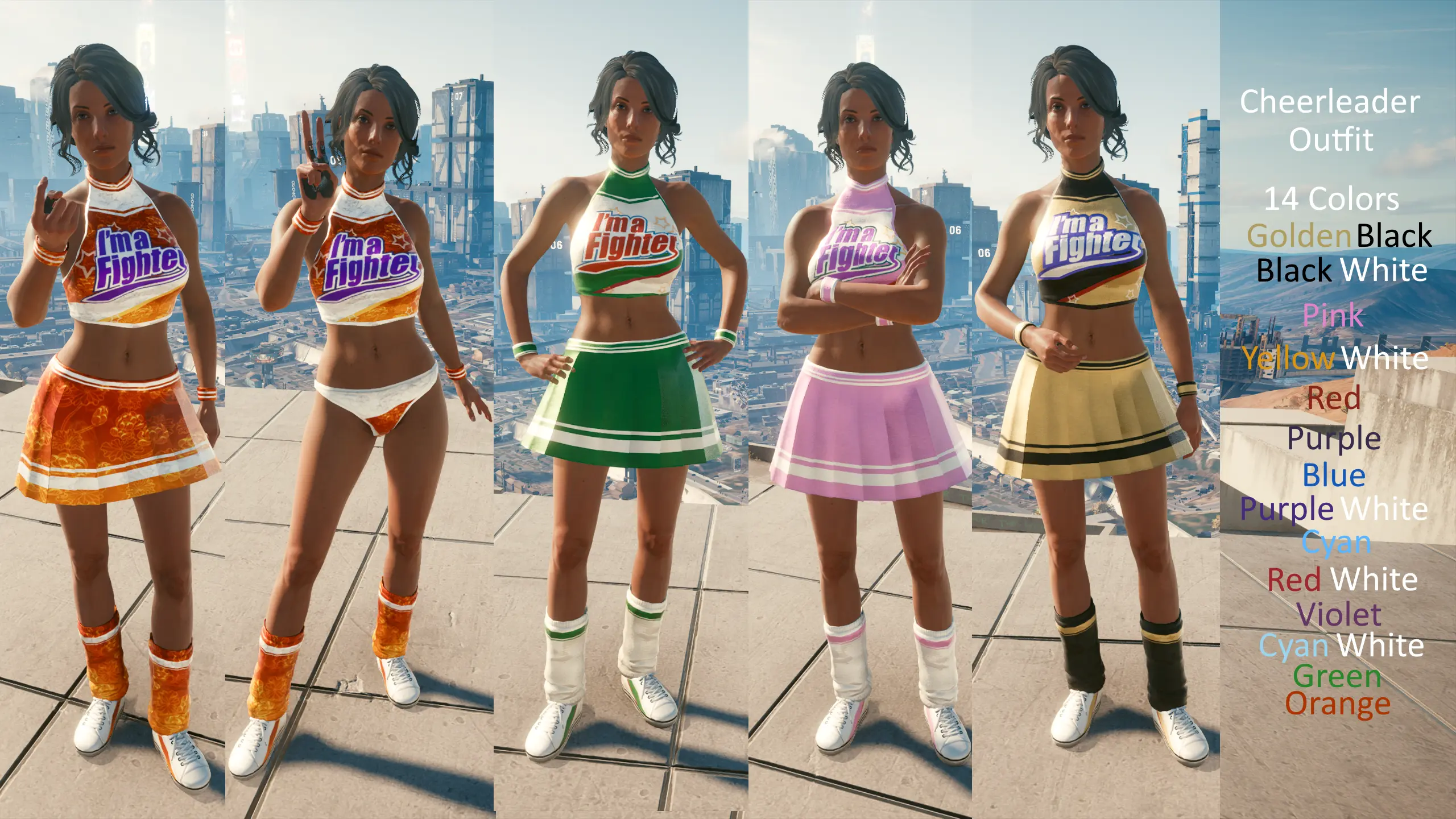 Cheerleader uniform hotsell sims 4 cc