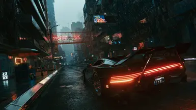 rainy day at Cyberpunk 2077 Nexus - Mods and community