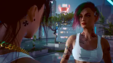 V And Judy At Cyberpunk 2077 Nexus - Mods And Community