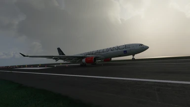 First A330 Landing