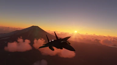 Mt Fuji Sun Set
