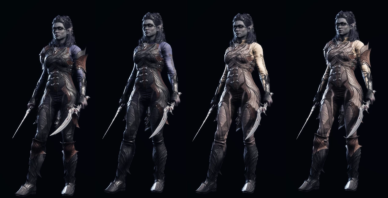 Baldur's gate 3 drow armor