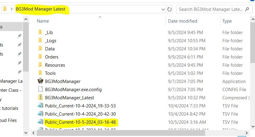 How to save and import a load order in BG3MM How to save and import a load order in BG3MM