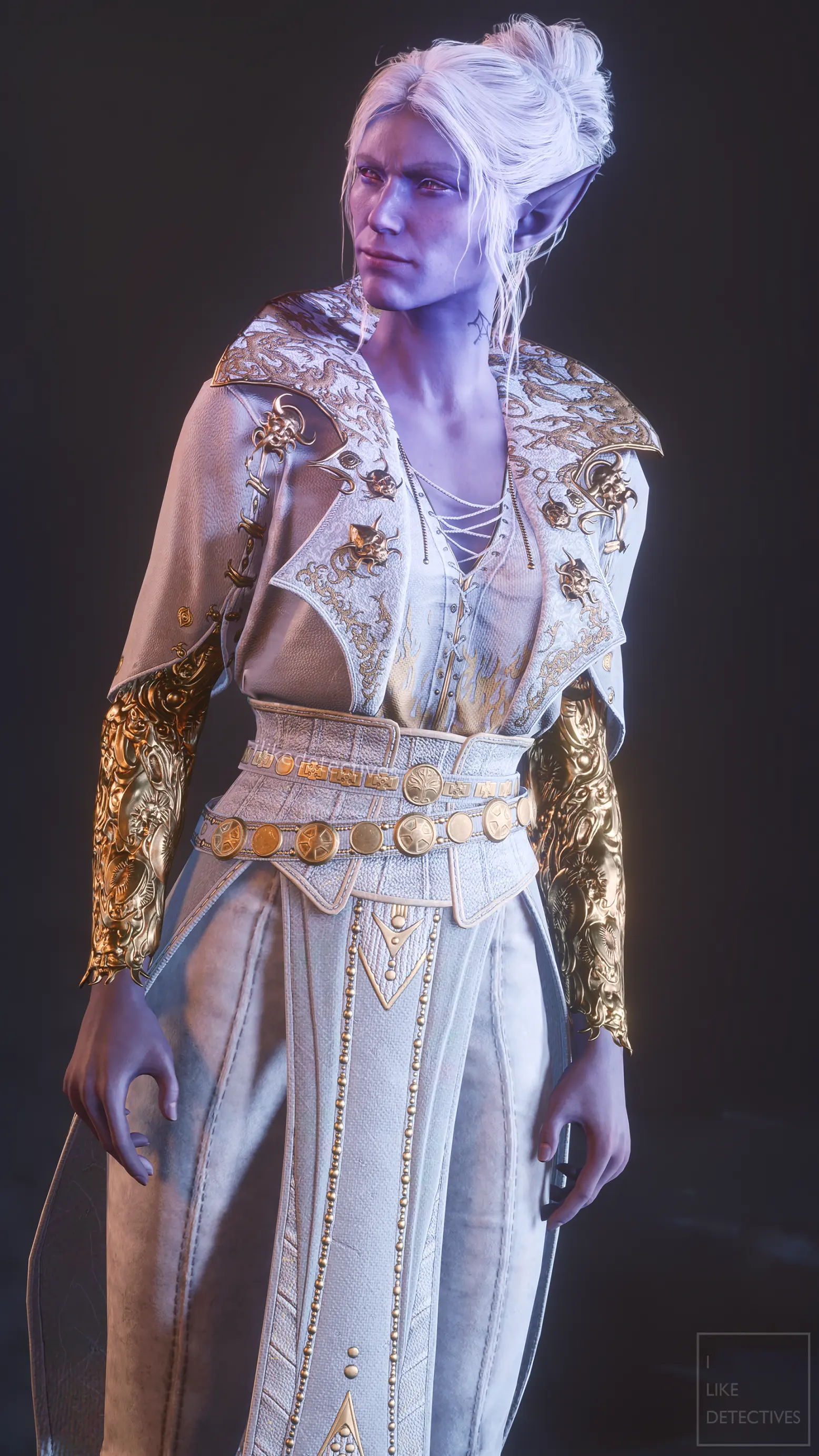 Minthara in White and Gold at Baldur's Gate 3 Nexus - Mods and community