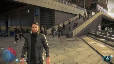 We need more npc walking around the streets like this