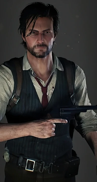 -Mod Request-   Sebastian Castellanos   -TEW2-   -Detective Outfit-  over Ethan