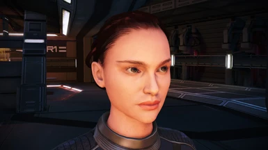 Reworked texture and alpha on Padme mod for LE1