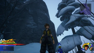 MOD REQUEST Sora's clothes stay glowing for the duration of a Formchange