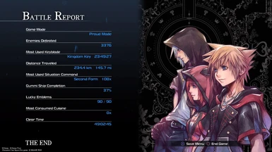 -MOD REQUEST- Riku and Kairi PM Battle Report Outfits