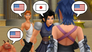 -Mod Request- Only Zack Fair Speaks Japanese