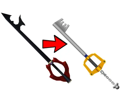 Mod Request - Keyblade of Heart over Kingdom Key