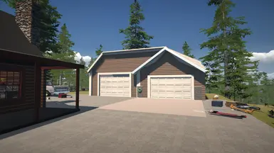 2 door garage