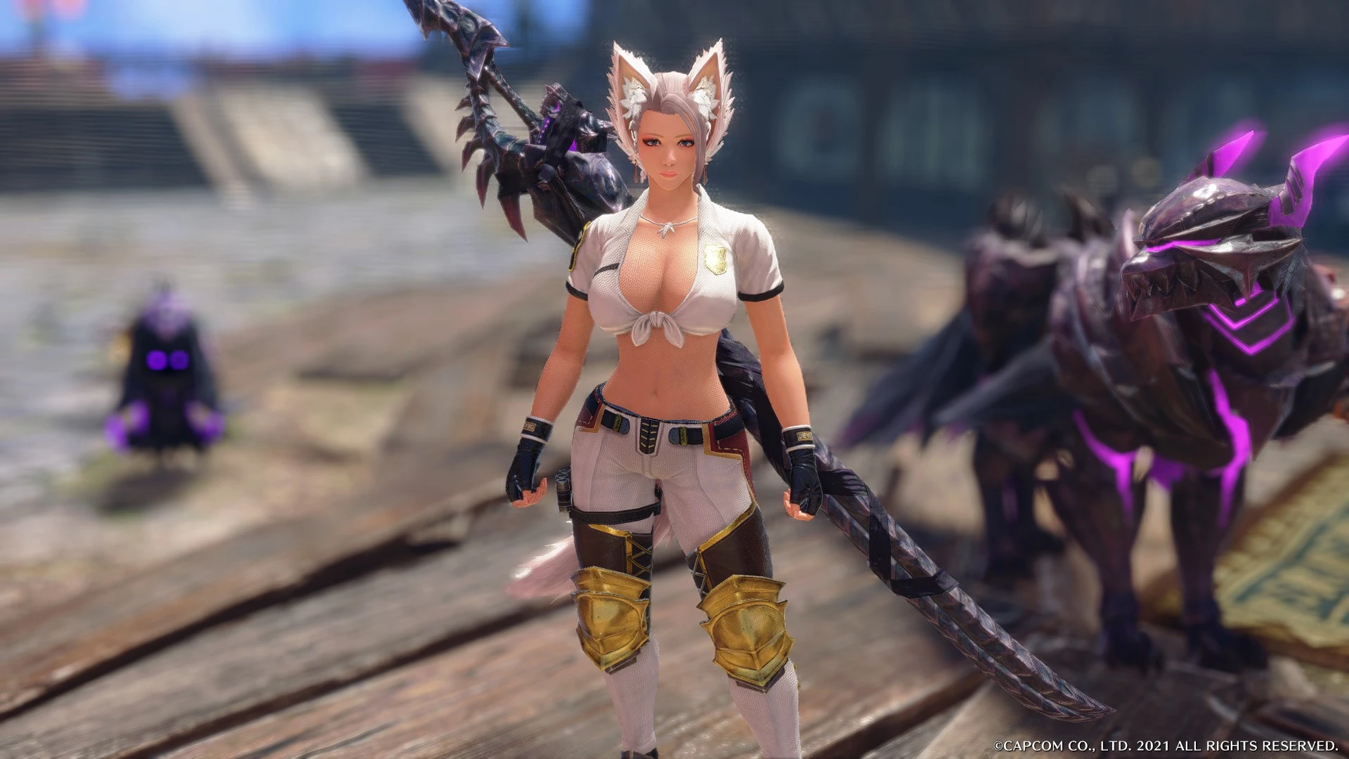 Custom outfit for Female Hunter [Monster Hunter Rise] [Mods]