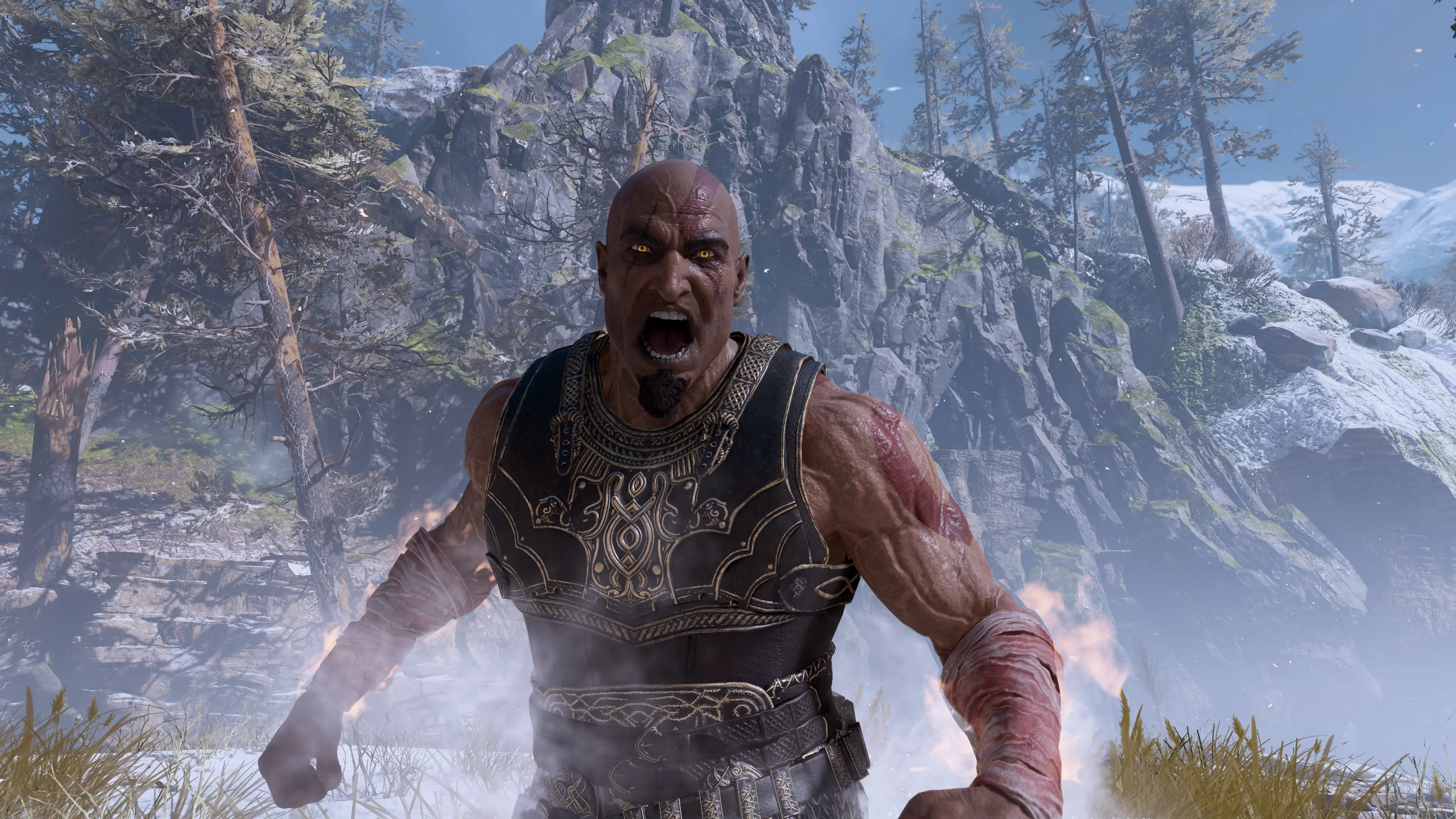 What does Spartan Rage do to Kratos?