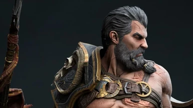 Deimos look just add this hairstyle to kratos