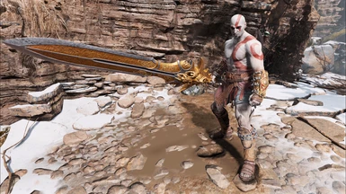 Young Kratos hd of God of War Ragnarok