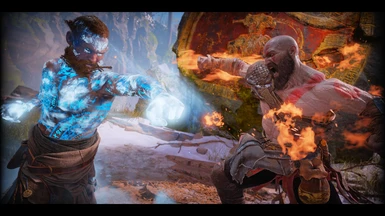 Kratos vs The Stranger