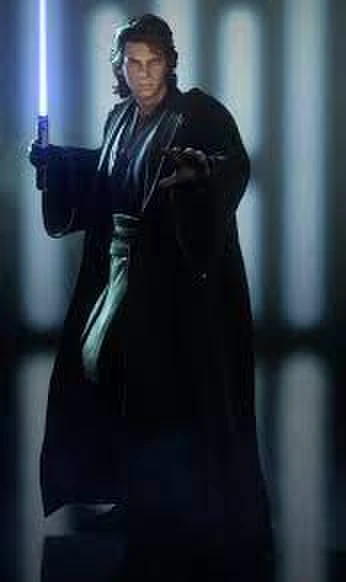 May someone please make anakin skywalker from Star Wars preferably his battlefront 2 jedi robes outfit but any version of anakin will do