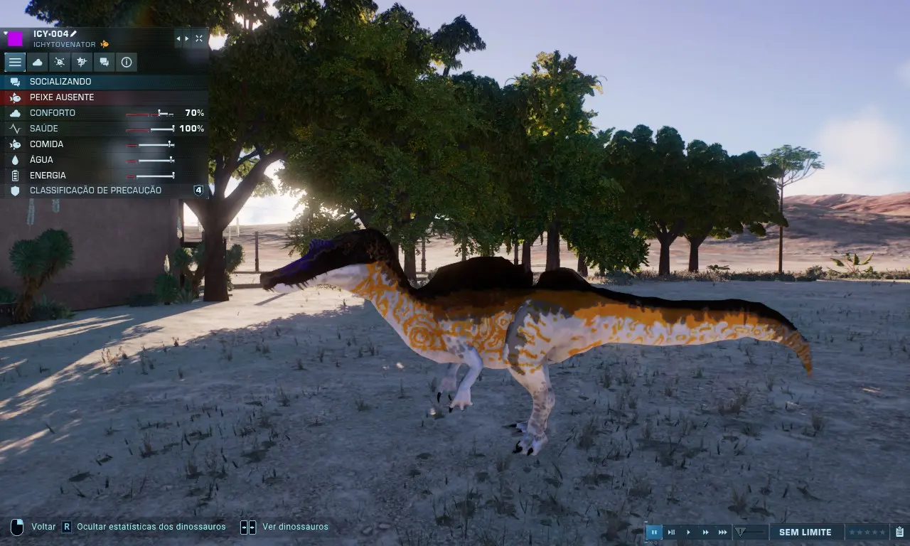 Ichthyovenator new species at Jurassic World Evolution 2 Nexus